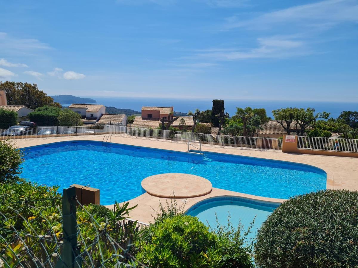 Bel Appartement Renove, Avec Terrasse Et Piscine La Croix-Valmer Exterior foto